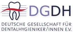 Logo der DGDH – Deutsche Gesellschaft für Dentalhygieniker/Innen e.V.